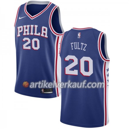 NBA Philadelphia 76ers Trikot Markelle Fultz 20 Nike 2017-18 Blau Swingman - Herren